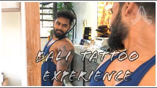 FIRST Tattoo Experience in Bali- Bali Adventures 💉