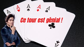 TOUR DE MAGIE AVEC LES AS - Tricky