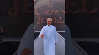 ￼ Jake Paul arriving in Saudi Arabia