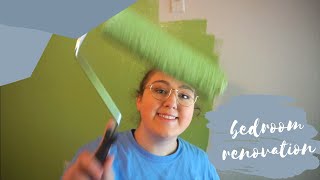 painting the bedroom!! // apartment renovation part 1