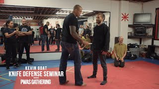 Training Knife For Self-Defense: Kevin Goat Seminar @ PWAS Gathering