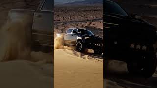 Forged4x4's Ram 1500 TRX RIPPING the Desert 🏜️🇺🇸 #hellcat #trx #ram