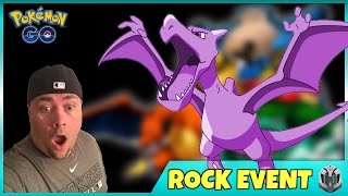 POKEMON GO MEGA ROCK EVENT + SPECIAL ITEMS AND RARE FINDS