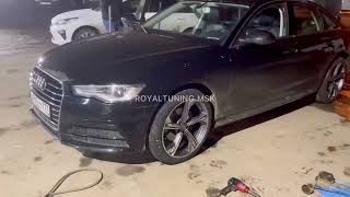 Установили шикарные колёса от RS6 на AUDI A6