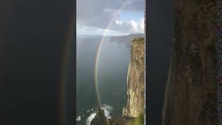 Perfect Rainbow! - Cliffs of Moher - Ireland