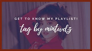 get to know my playlist | tag