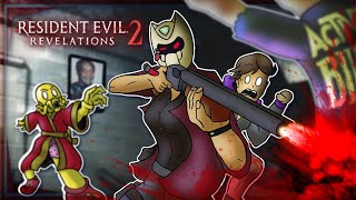 CLAIRE & MOIRA'S ESCAPE FROM THE SUITE! | Resident Evil Revelation 2 (Episode 1)