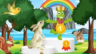 The Tortoise and the Hare + more Nursery Rhymes & Kids Songs, preschoollearning, kindergarten song