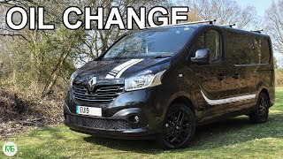 Renault Trafic 1.6 2019 Engine Oil & Filter Change