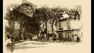 Avenue des Sablettes à La Seyne sur mer (M/S 12) au début du XXième siècle