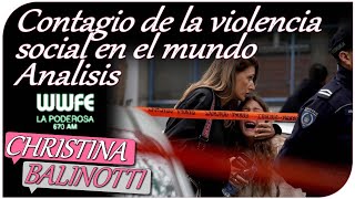 Contagio de la violencia social en el mundo - Análisis