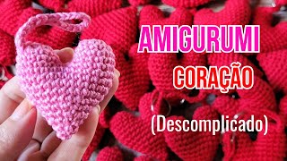 Amigurumi de coração (descomplicado)