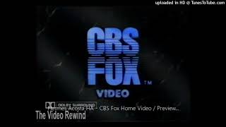 Hermes Acosta HA - CBS Fox Home Video / Preview...