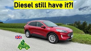 Ford Kuga/Escape Diesel Mild-Hybrid - real-life fuel economy test done by a professional ecodriver