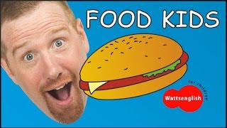 Pizza Hamburger and Food for Kids + Tips for teachers from Steve | Story for children | Kids cooking