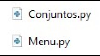 Calculadora para conjuntos en Python.