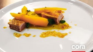 Recette - Varkensfilet, wortelpuree met koriander en gekonfijte gele wortelen