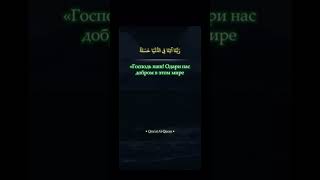 Господь наш даруй нам | Дуа #quran #коран #koran #сунна #дуа