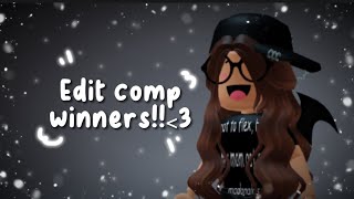 EDIT COMP WINNERS!!! | awhxedz | road to 60k