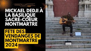 Mickael Dedji à la fête des vendanges de Montmartre 2024