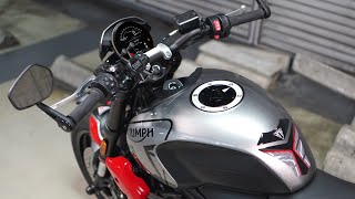 Bajaj Triumph 400, роскошный, но дешевый мотоцикл