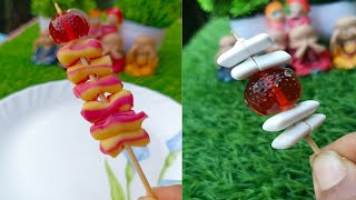 Two types of Popsicles | Babol Gum and Juzt Jelly Popsicles hack @Perfectly Yummy