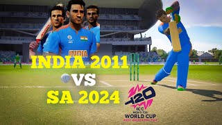 What If India 2011 Will Face SA in 2024 T20 World Cup Finale | #dhoni #india2011