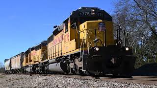 Union Pacific Pulls to Pirtle! Union Pacific SD40s Haul the Kiamichi Interchange