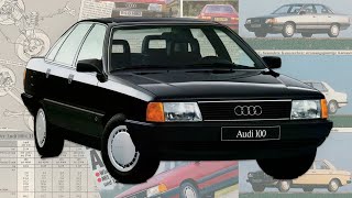 AUDI 100 C3 • ПРОТИВ воздуха и КОНКУРЕНТОВ • история немецкого автомобиля 1980-х