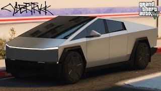 Uber 2024 Tesla Cybertruck ( le cyber frigo ) - NVE GTA 5