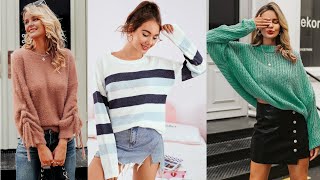 Autumn Trends 2020! FASHION SWEATERS And PULLOVERS #63