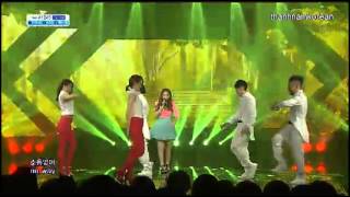 130804 Yoo Seong Eun - Be OK @ Inkigayo