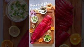 Gin and Beetroot Cured Salmon Recipe