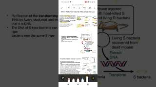 Evidence of Genetic material of #Bacteria# virus|| @biology discussion