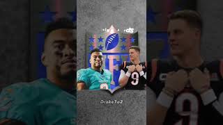 Joe Burrow VS Tua Tagovailoa #football #shorts #nfl #edit #viral