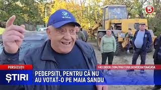 Pedepsiți, pentru că nu au votat o pe Maia Sandu