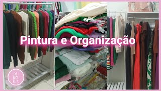 Pintado as "araras" | Organizando as roupas - AuroraStore