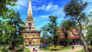 Chalong Temple (Wat Chalong) In Phuket  Thailand