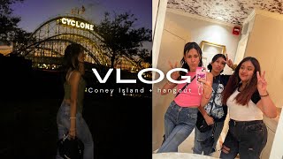 Back to Coney Island + Hangout Day #vlog