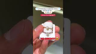 affordable diamond gold promise ring cute gift