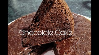 Basic Chocolate cake without oven