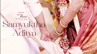 A Emotional Wedding Film 2024 | Samyuktha+Aditya | Foto Zone Weddign Saga Wedding Montage