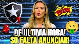 ⚠ CONFIRMADO! TEXTOR BATE O MARTELO! EXCELENTE NOTÍCIA! ULTIMAS NOTÍCIAS DO BOTAFOGO