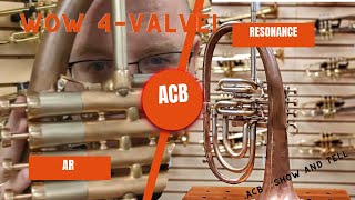 Re-inventing the flugelhorn game:  ACB Show and Tell of the AR Resonance 4-valve flugel