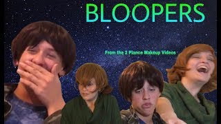 Bloopers from Pidge and Lance doing makeup