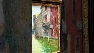 Gondolas in Venice Oil Painting Reproductions | Henri Martin