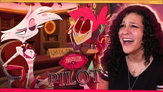 *• LESBIAN REACTS – HAZBIN HOTEL – "PILOT” •* SO FUNNY!!