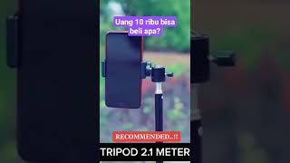 MINIBEST Tripod Handphone hp u holder Kaki Stabilizer 1.6m Meter 2.1meter/ tripod hp meja 3110A-3120