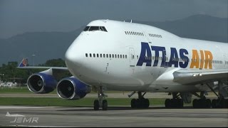 Atlas Air 747-400 N465MC Landing - MHLM San Pedro Sula.