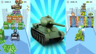 Tank N Run: Modern Army Race Gameplay Mobile Game Walkthrough All Levels Android Ios #1